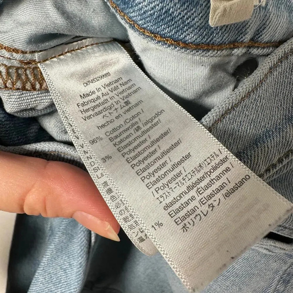 Madewell Perfect Vintage Straight Leg Jeans 31T - Picture 10 of 10